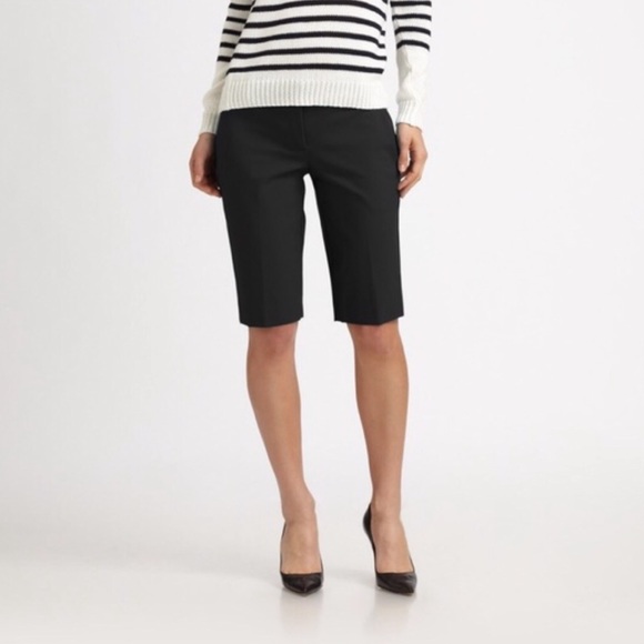Theory Pants - Theory Black Bermuda Shorts - NWOT